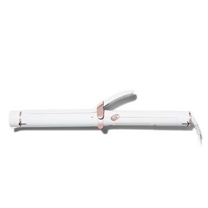 T3 White and Rose Gold Curling Iron